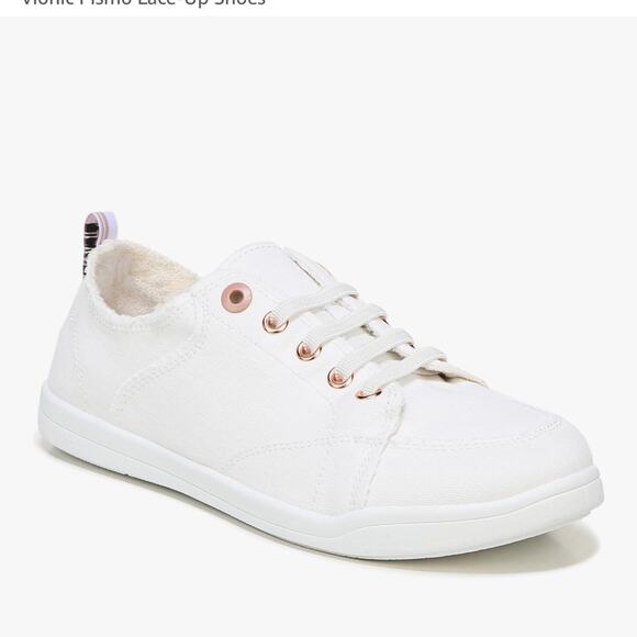 Vionic White PISMO Sneakers Classic Minimalist Size 11 - Picture 1 of 7